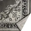 Tapis Orient gris noir classique Ornement tissé serré Poils Voir les images du produit 4