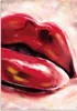 ARTland Wandbild Alu für Innen & Outdoor Lips Größe: 90x130 Produktbild-Vorschau 2
