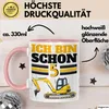 5. Geburtstag Geschenk Tasse Becher Jungs Bagger Ich Bin Produktbild-Vorschau 3