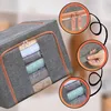 EDIBAZZAR | Organisateur pliable, grand sac à vêtements Voir les images du produit 5