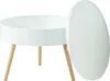 Table basse ronde avec rangement, 60 cm Voir les images du produit 9