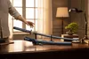 Oggetto da collezione giapponese: katana in acciaio blu Anteprima dell’immagine prodotto 5