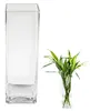Transparante glazen vaas, 40 cm hoog, geschikt voor bloemen Productafbeelding-voorbeeld 1