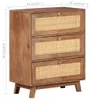 vidaXL Sideboard 61x35x76 cm Massivholz Mango Produktbild-Vorschau 6