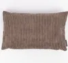 Kissenhülle Breitcord Baby Rib braun div. Größen von Produktbild-Vorschau 1