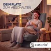 CASARIA Relaxsessel mit Verstellbarer Rückenlehne Cord Grau Produktbild-Vorschau 8