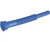 Hünersdorff Auslaufrohr flexibel HD-PE blau L265 mm Produktbild-Vorschau 5
