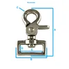 Scherenkarabiner 65 x 30mm 3/4" Zoll mit Wirbel Gurtbreite Produktbild-Vorschau 2
