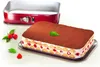 TEFAL DeliBake Obdĺžniková forma na tortu 36x24cm červená Náhľad obrázku produktu 3