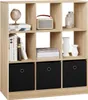 WOLTU Bücherregal Standregal, mit 9 Fächern 3 Schubladen, Produktbild-Vorschau 1