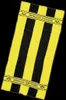 Borussia Dortmund Duschtuch Blockstreifen  70 x 140 cm Produktbild-Vorschau 2