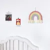 Makramee Regenbogen Deko, Makramee Wandteppich Regenbogen, Produktbild-Vorschau 4