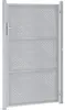 vidaXL Gartentor 85 x 120 cm Edelstahl Silber Abschließbar Produktbild-Vorschau 4