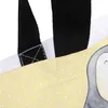 Mr. & Mrs. Panda Tote Bag Sommerfarben - Gelb Pastell - Produktbild-Vorschau 4