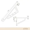 Design Stabiler Fensterhaken für Deko - für Fensterdicke Produktbild-Vorschau 5