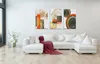 Obraz 120x80 cm zarámované květiny abstraktní obrazy na Náhled obrázku produktu 3