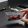 Hochwertige Modellauto Vitrine 1:64 mit Sockel - Idealer Produktbild-Vorschau 4