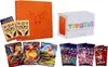 A collection of Pokemon trading cards and accessories, including a binder, card sleeves, and booster packs. Produktbild-Vorschau
