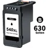 A black inkjet print cartridge is shown against a white background. Produktbild-Vorschau