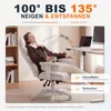Ergonomická kancelárska stolička určená na hranie, vybavená Náhľad obrázku produktu 4
