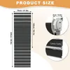FIVMEN Doppelrollo Klemm fix ohne Bohren|Schwarz B70 x H220 Produktbild-Vorschau 2