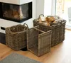 Westmann Rotin Panier à bois pour cheminée Costa Naturel Voir les images du produit 10