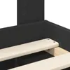 Möbel Bettrahmen Schwarz 120 x 200 cm Massives Kiefernholz Produktbild-Vorschau 10