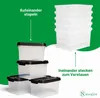 Novaliv 6x Aufbewahrungsboxen mit Deckel klein 2 L Produktbild-Vorschau 4
