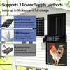 Solární dveře kurníku, automatické dveře kurníku s funkcí Náhled obrázku produktu 4