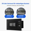Micro ondes encastrable avec grill Noir Bomann Voir les images du produit 6