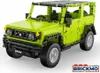 A lime green toy Suzuki Jimny is shown from a three-quarter front angle against a white background. Voir les images du produit