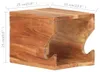 vidaXL Nástěnný stojan na kola 35x25x25 cm Akátové masivní Náhled obrázku produktu 7