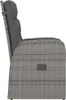 Side view of a single outdoor chair. Produktbild-Vorschau