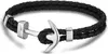 Lotus Style Armband Leder LS1832-2/1 Anker schwarz Herren Produktbild-Vorschau 2