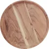 Rundes Holztablett Akazienholz Ø25cm - Schneidebrett, Produktbild-Vorschau 3