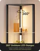 EDISHINE Stehlampe Wohnzimmer Holz, Dimmbar Stehlampe mit 4 Produktbild-Vorschau 5