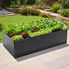 Metall Hochbeet Blumfeldt Gartenbeet aus verzinktem Stahl Produktbild-Vorschau 1