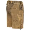 PAULGOS Bambini Trachten Lederhose corti - KK2 - Vera pelle Anteprima dell’immagine prodotto 2