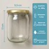 BigDean : lot de 6 bocaux de conservation d'1 litre à très Voir les images du produit 3