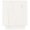 vidaXL Nachttisch Weiß 40x34x40 cm Massivholz Kiefer -  Produktbild-Vorschau 12