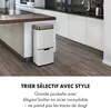 Royal Trash Rose Gold Poubelle à capteur 72 L acier Voir les images du produit 2