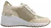 Marco Tozzi Damen Keil Sneaker beige gold Produktbild-Vorschau 9