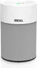 A white and gray cylindrical air purifier with the brand name IDEAL on the front. Produktbild-Vorschau