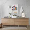 Relaxdays Spiegelschrank, 3 Innenfächer, Badezimmerschrank, Produktbild-Vorschau 2