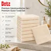 Betz 10 Stück Gästetücher 30x50 cm PREMIUM 100% Baumwolle Produktbild-Vorschau 2