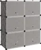 vidaXL Stojan na topánky čierny 84,5x31x93,5 cm PP Náhľad obrázku produktu 1