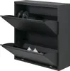 Spinder Design Schuhschrank mit 2 Klappen Schwarz, Billy 2 Produktbild-Vorschau 9