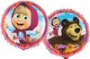 Balon Foliowy Masha i Niedźwiedź - 46 cm Grabo okrągły Podgląd zdjęcia produktu 1