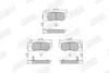 JURID Bremsbeläge Satz Hinten für HYUNDAI GETZ (TB) 572557J Produktbild-Vorschau 1