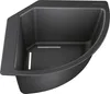 BLANCO 235866 Eck-Schale aus Kunststoff schwarz / Produktbild-Vorschau 1